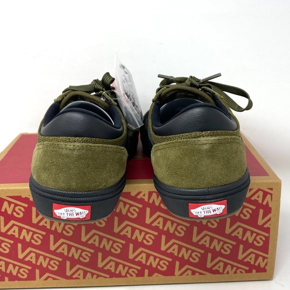 VANS Glibert Crocket Tactical Beech Green Black Women’s Size Sneaker VN0A38COUZK - Picture 5 of 10